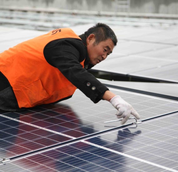 Installation of onsite rooftop solar solution is going on at our facilities in Hangzhou China, Quadrant plans to achieve 100 percent renewable energy for production by year-end 2018, and we will continuously expand our sustainable energy program to align with our business growth. 